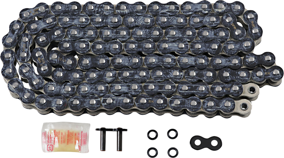 RK 525 Max X   Chain   150 Links   Black & Chrome