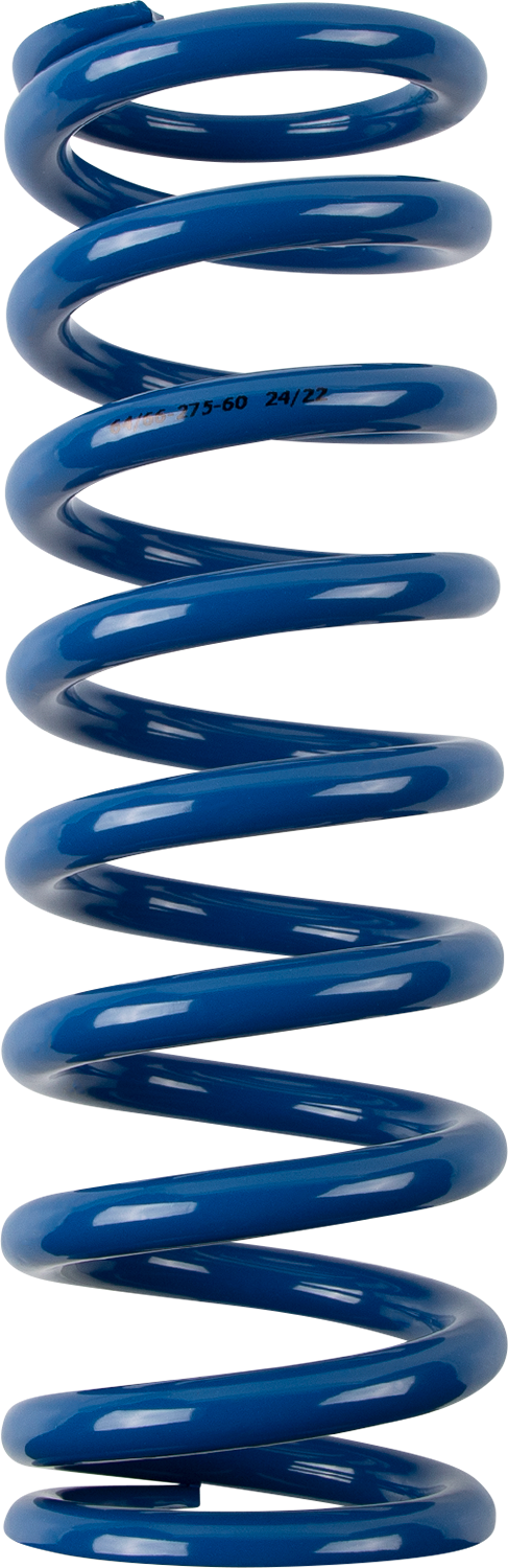 MOOSE RACING Shock Spring   64/66 mm OD   60 n/mm   Blue 1312 1010