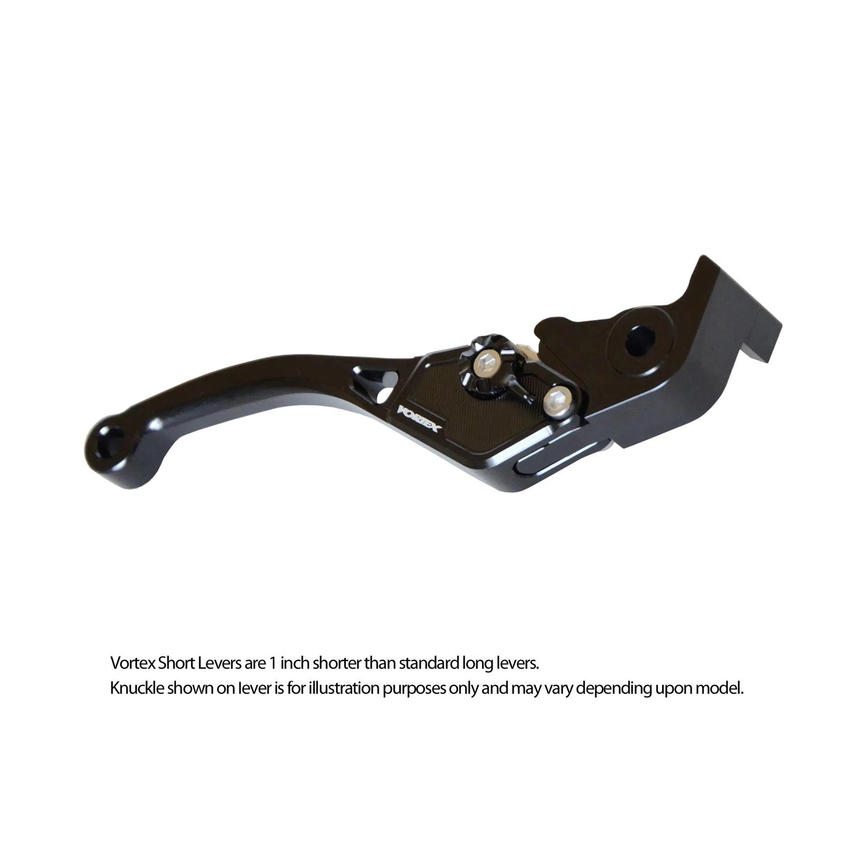 Vortex Black V3 2.0 Short Brake Lever   LVB157