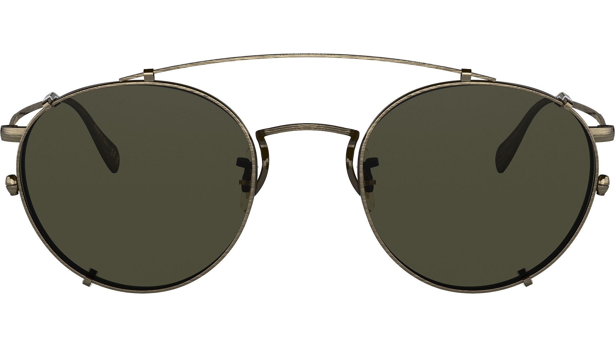 OLIVER PEOPLES Coleridge Clip OV1186C 528482 Antique Gold