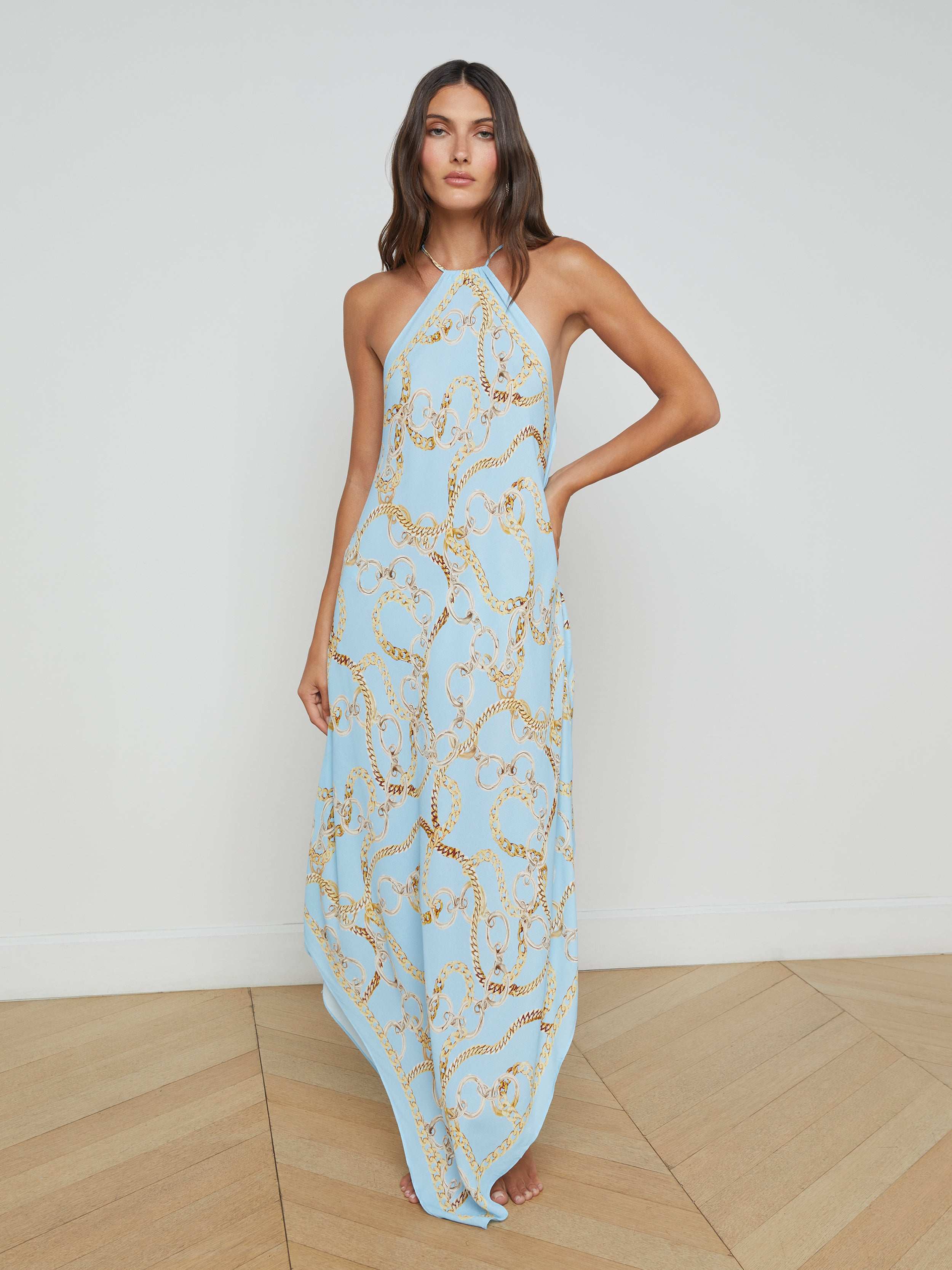 L'AGENCE Elise Cover Up Dress