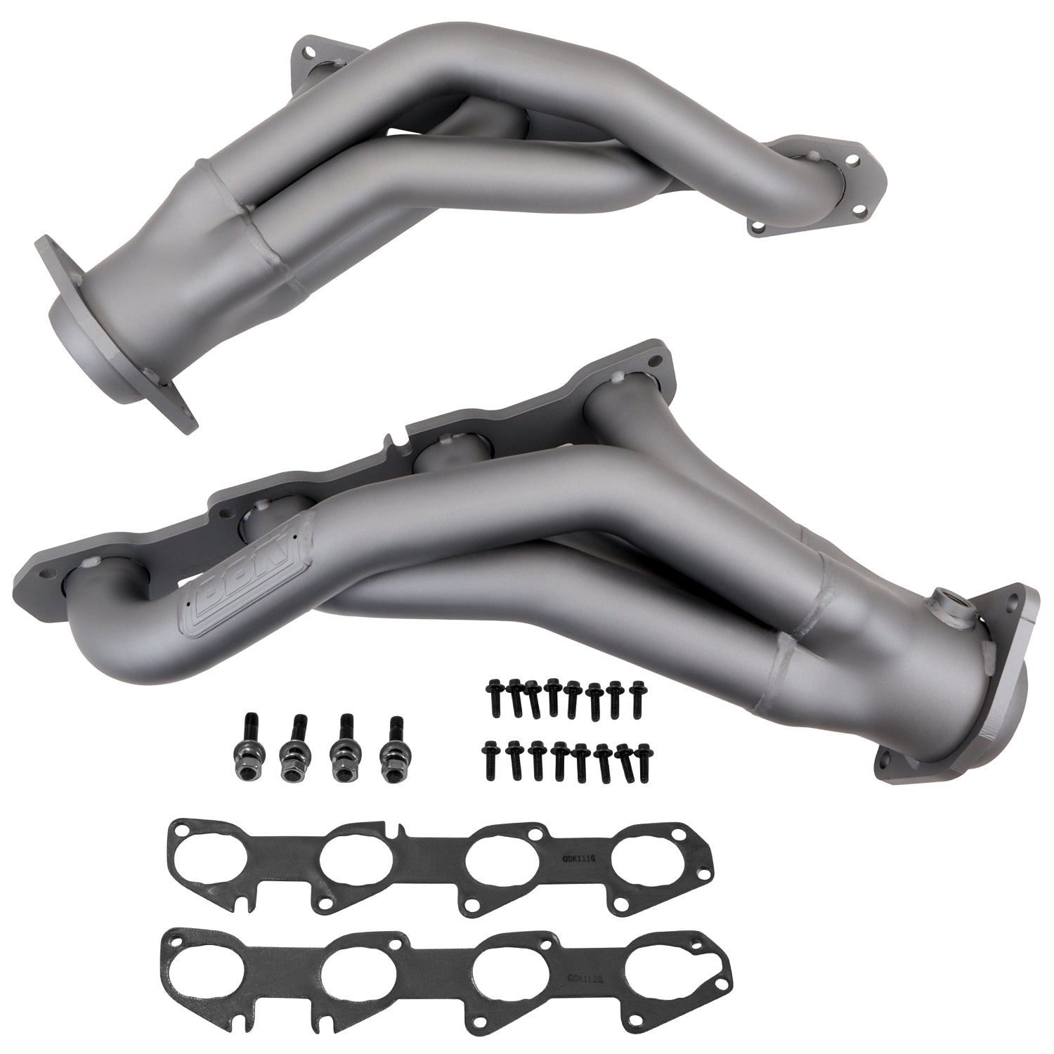 BBK PERFORMANCE PARTS BBK DODGE 6.4L CHALLENGER CHARGER HEMI CARS 1 7/8 SHORTY HEADERS (CHROME)