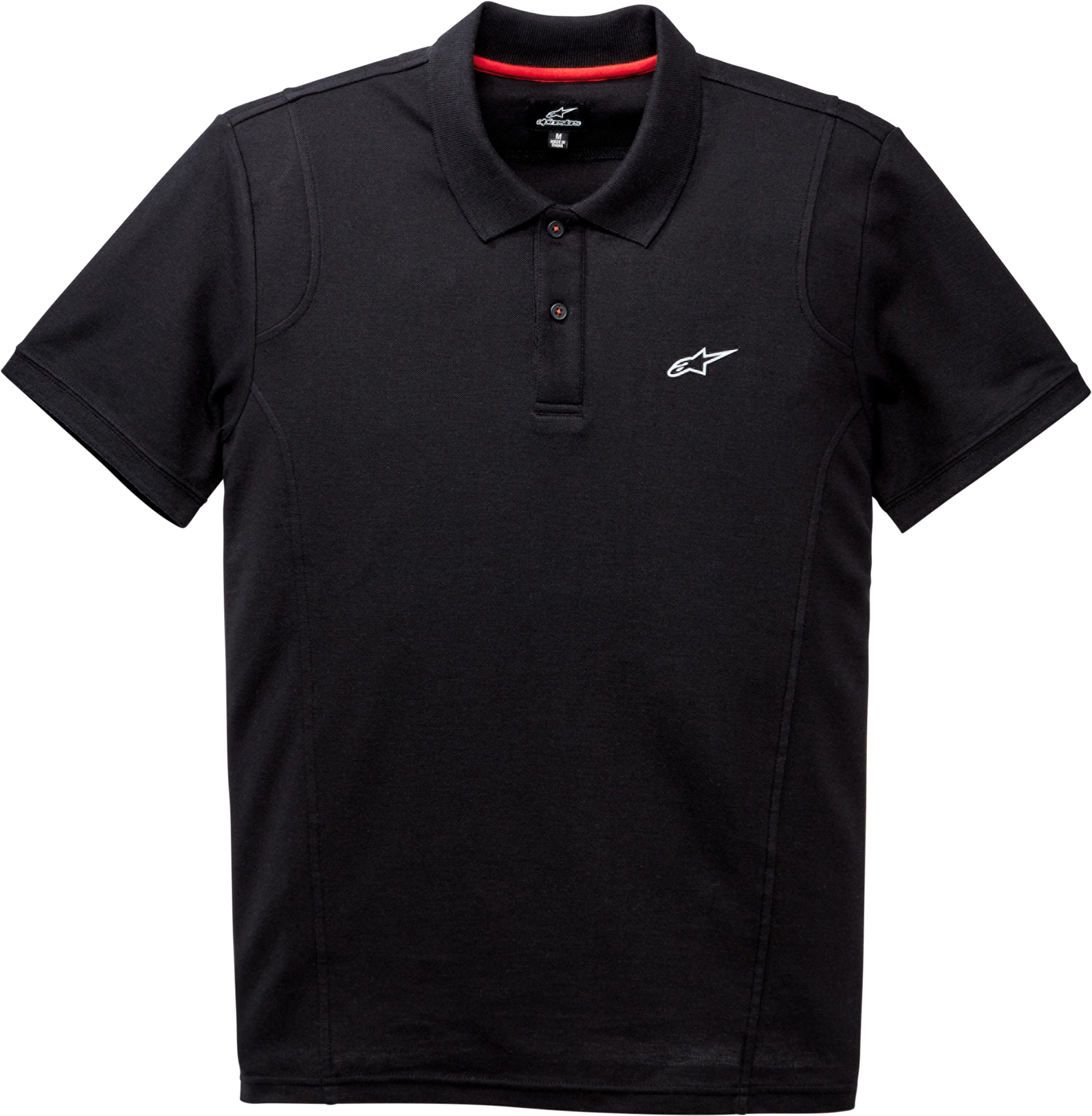 Alpinestars Realm Polo Black Small   Part Number 1232 41000 10 S