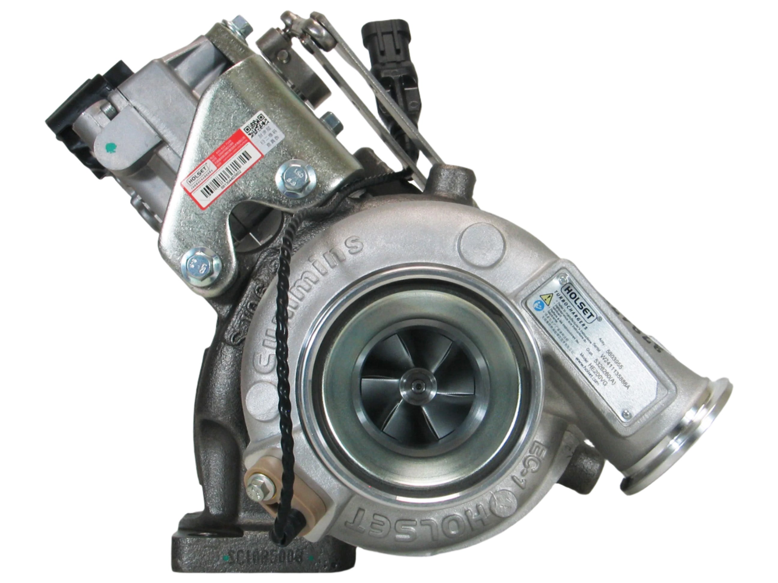 5326236_5603955_1.1 NEW OEM Holset HE200VG Turbo Industrial Cummins QSB 4.5L Diesel 5603955 5326236