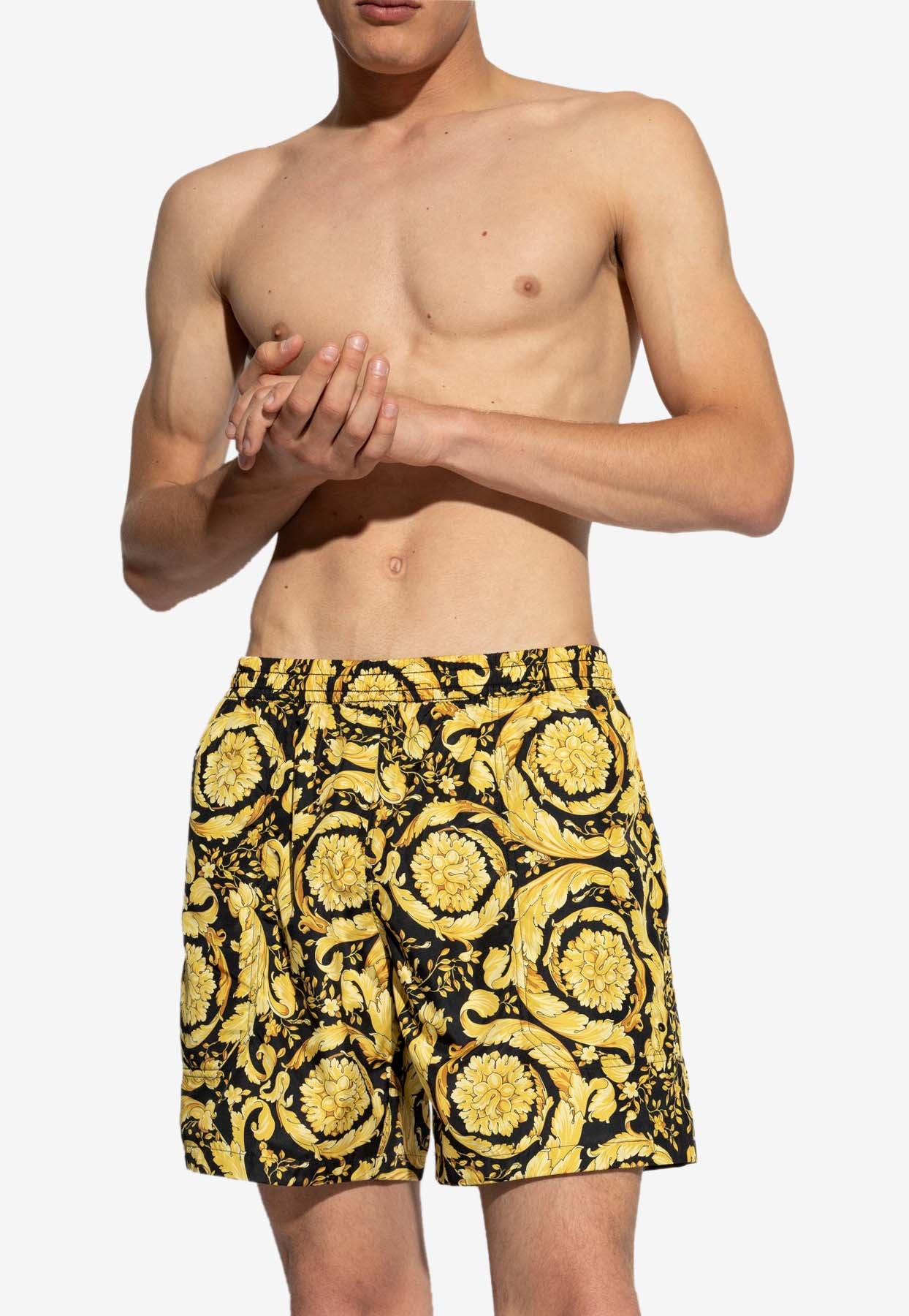 VERSACE Barocco Print Swim Shorts