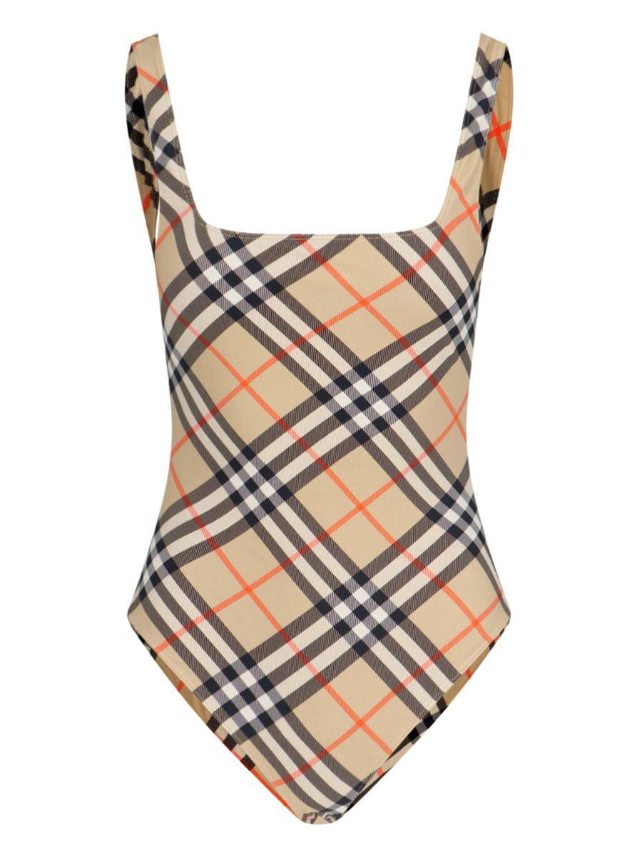 Burberry Check Swimsuit