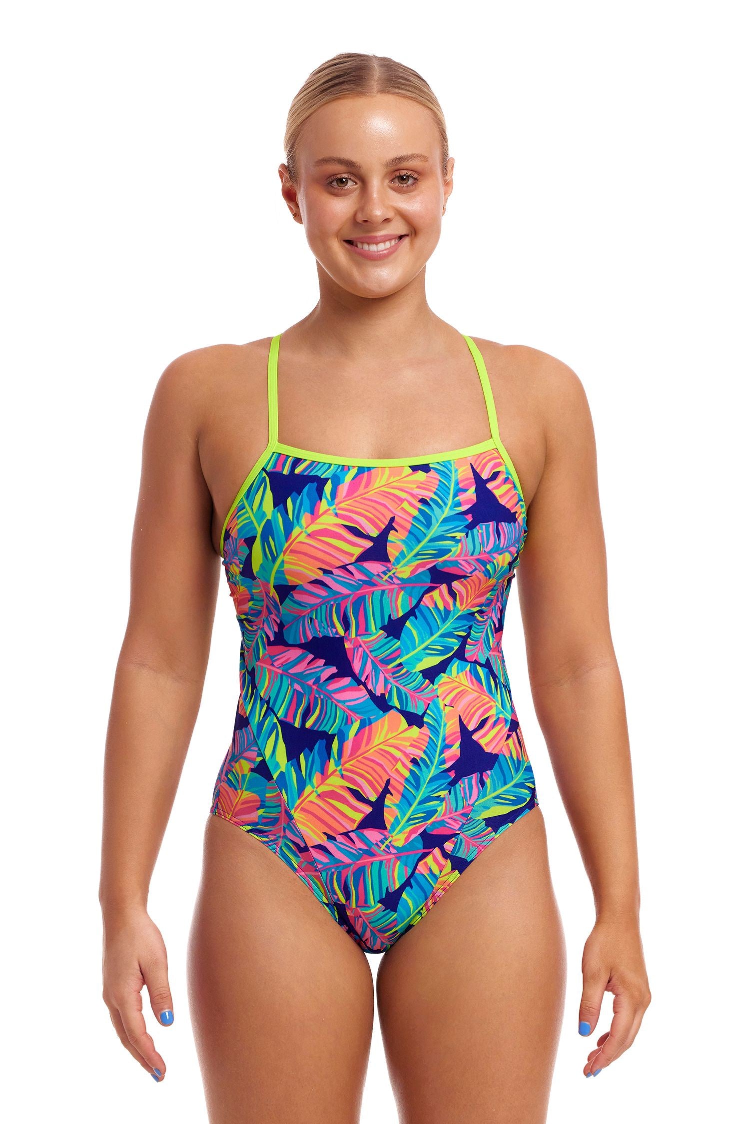Funkita Ladies Single Strap One Piece   Leaving Today