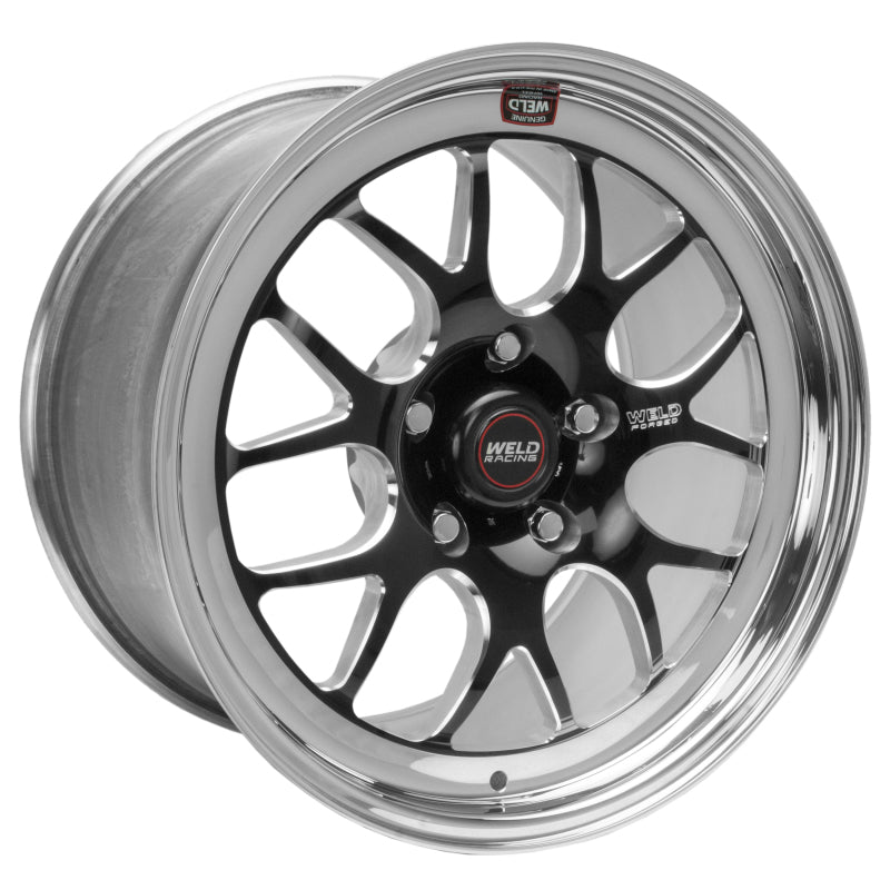 Weld S77 17x10 / 5x120mm BP / 7.2in. BS Black Wheel (High Pad)   Non Beadlock