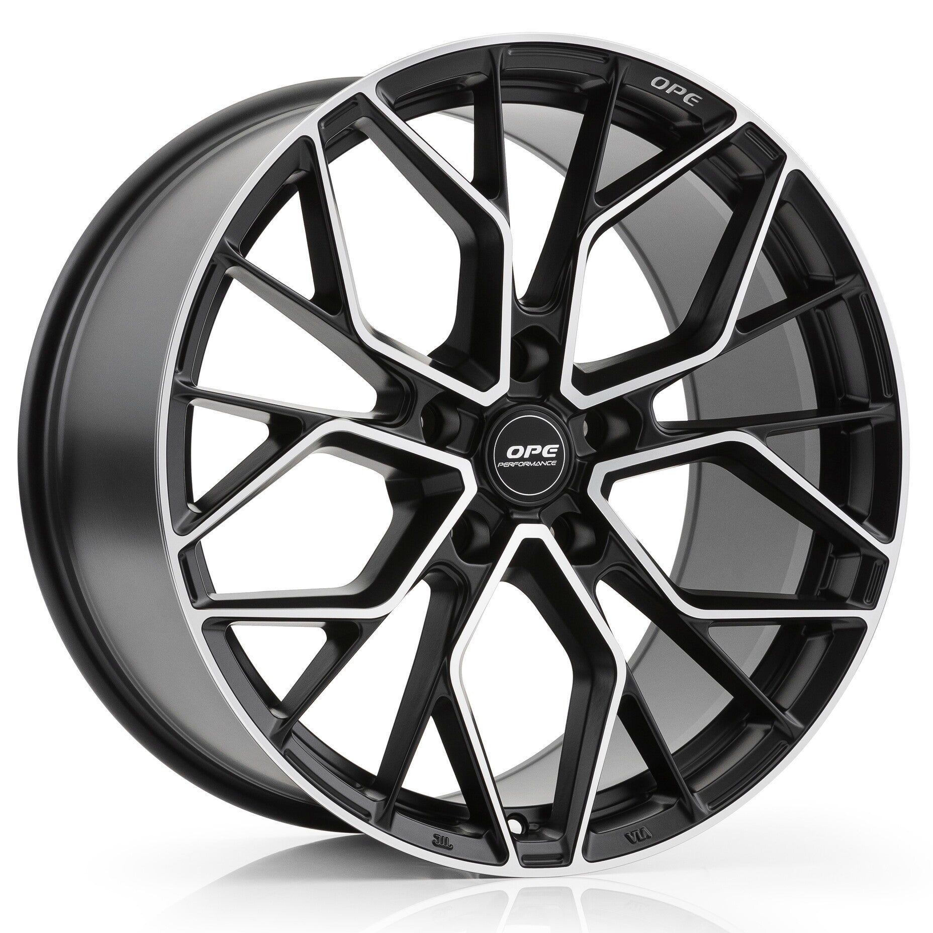 OPE VENOM 19x9.0 5x120 72.6 ET40 MATT BLACK MACHINED FACE+MILL