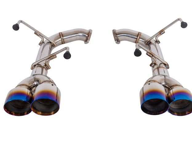 STREET DRIVEN PERFORMANCE 2015 21 SUBARU WRX / STI AXLE BACK QUAD BURNT TIPS EXHAUST