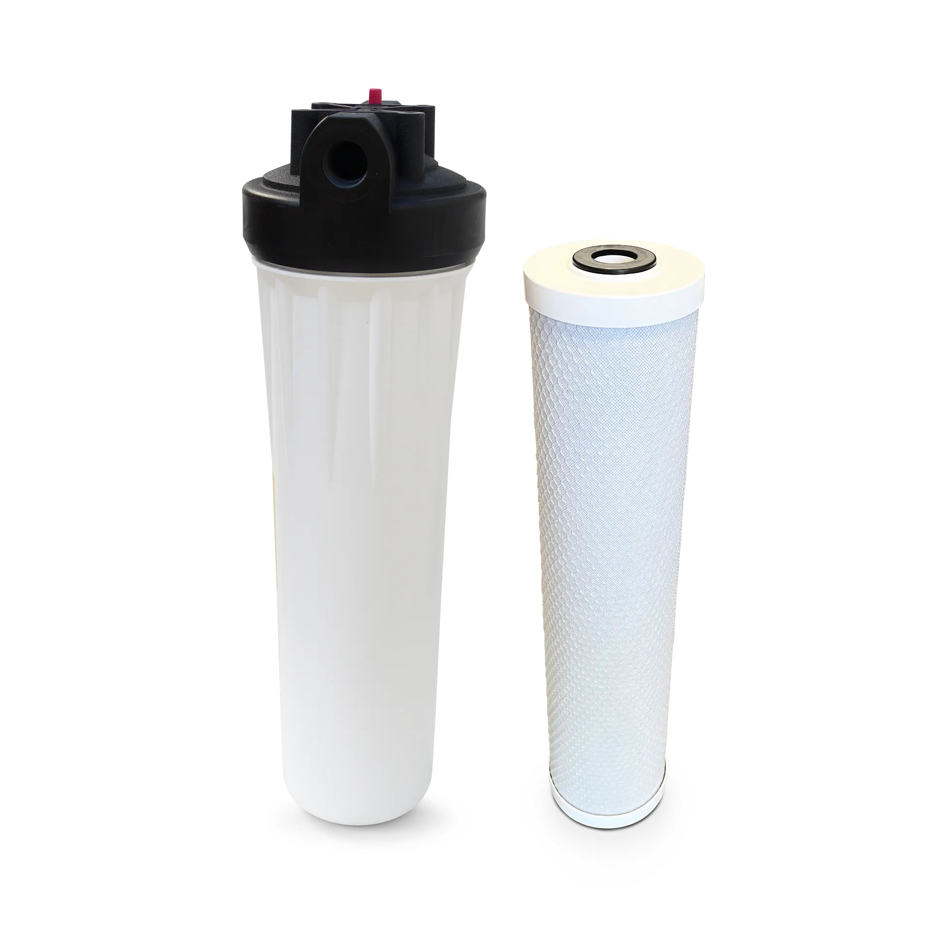 PREMIERE SALES Whole House Water Filter System with 0.5 Micron Catalytic Carbon Cartridge for Heavy Metals, Lead, Chlorine, Chloramine