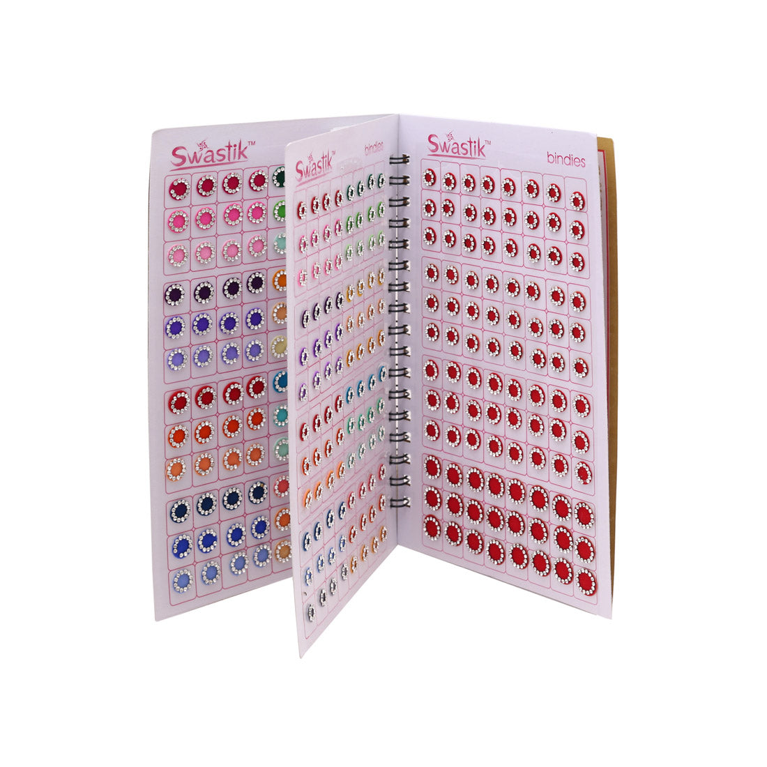 EINDIAWHOLESALE Assorted Color Bindi Book For Women & Girls  Total Pieces  576