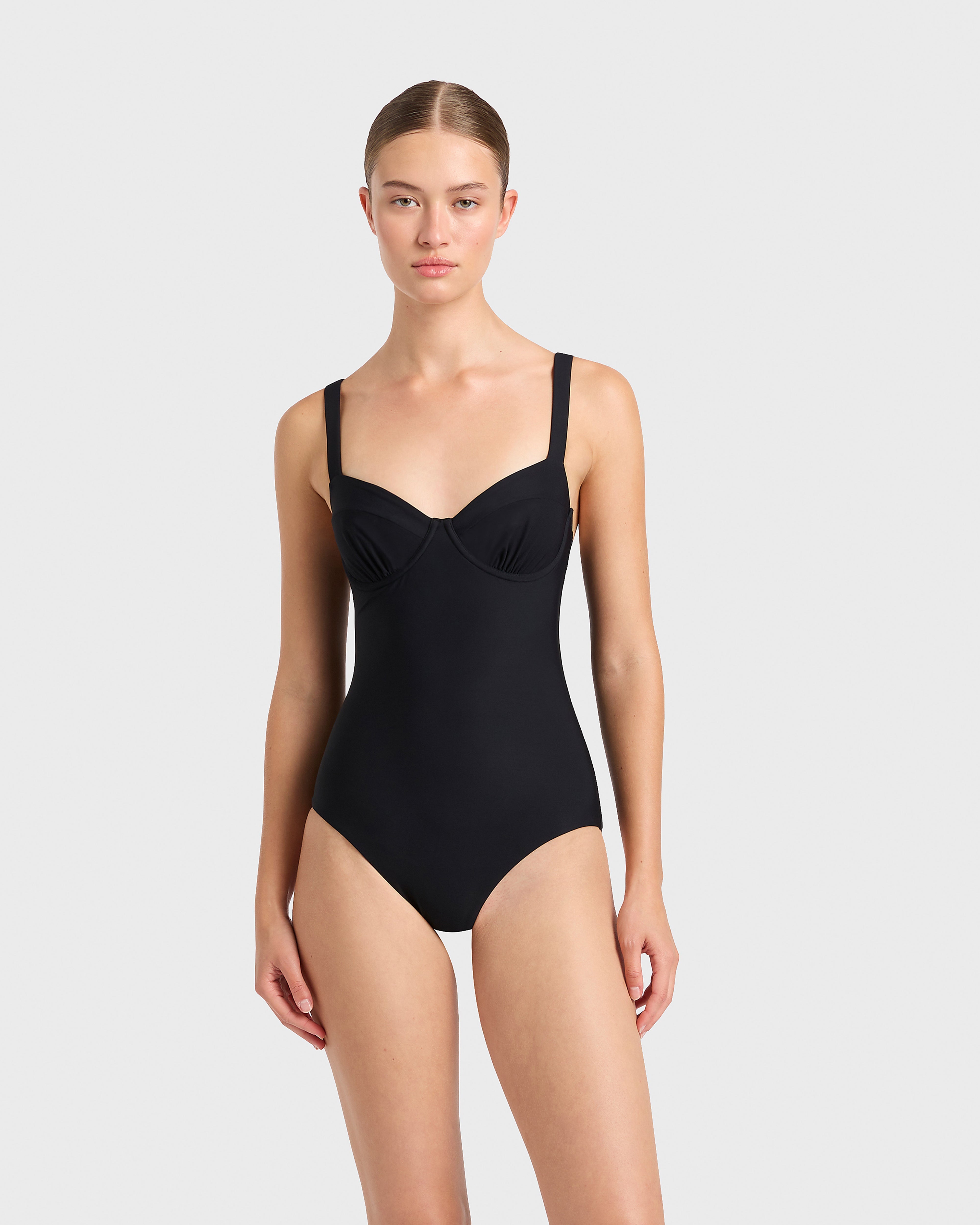 BONDI BORN Loures One Piece   Black (Sculpteur®)