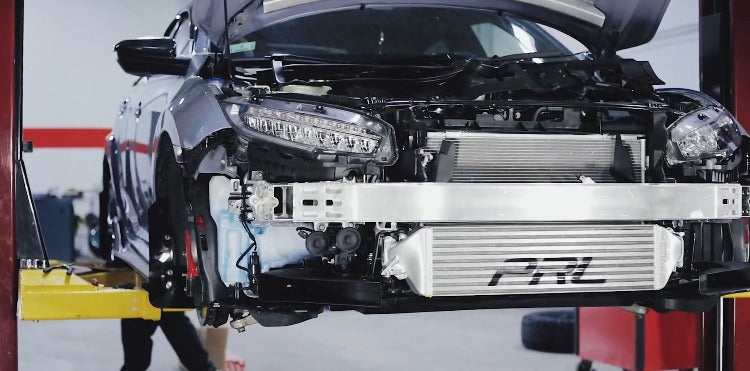 PRL Motorsports FMIC Front Mount Intercooler Upgrade   Honda Civic FK8 Type R (2017 2021)