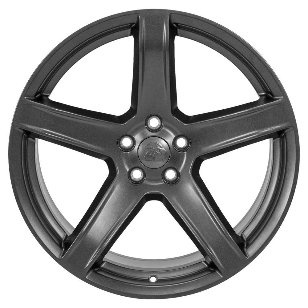 OE WHEELS LLC 20x9.5 Replica Wheel DG22 fits Dodge Challenger   Satin Gunmetal