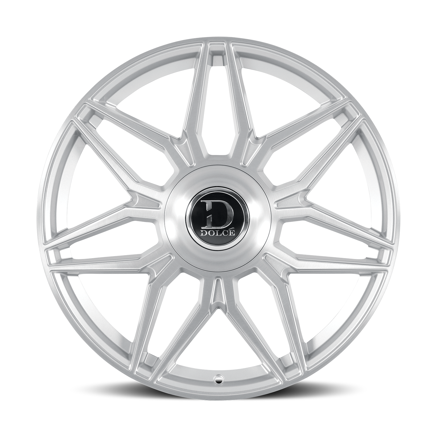 WTD ARROYO   DOLCE LUXURY Dolce Luxury Verona 22x9.5 6x135/6x139.7 +18et 106.2 Glossy Silver Brush Face Wheel