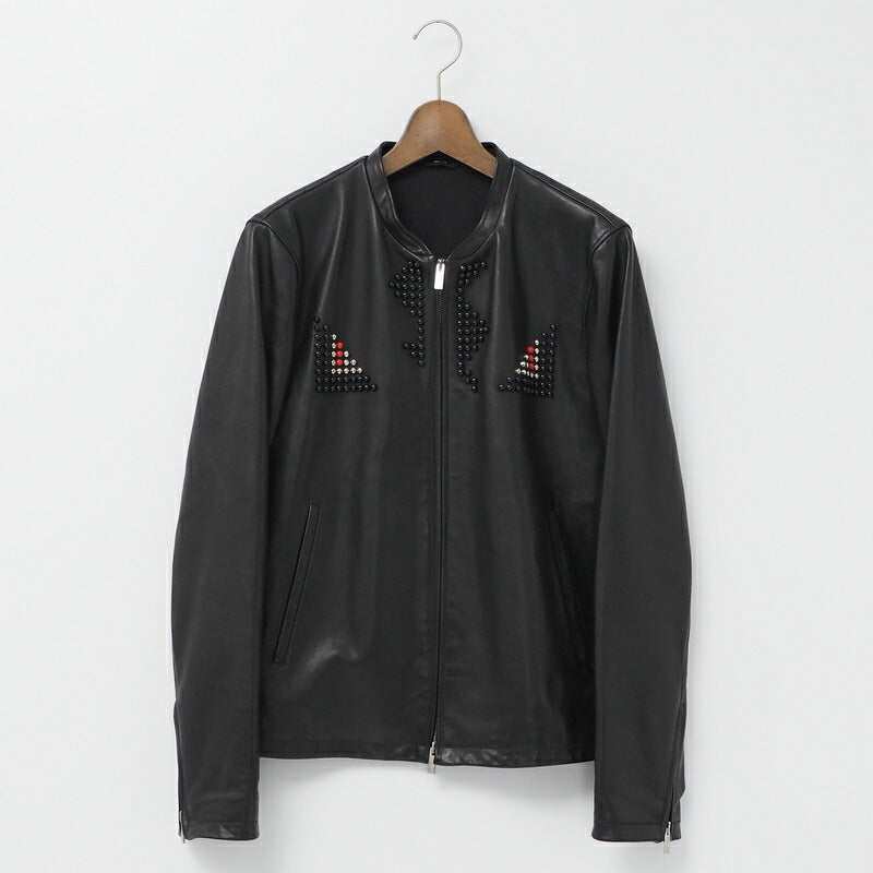 FENDI Jacket FPG357 7HP Cowhide black 48