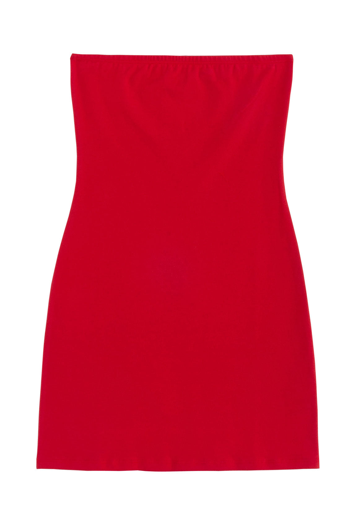 GIL RODRIGUEZ Tomate  Mini Convertible Tube Dress