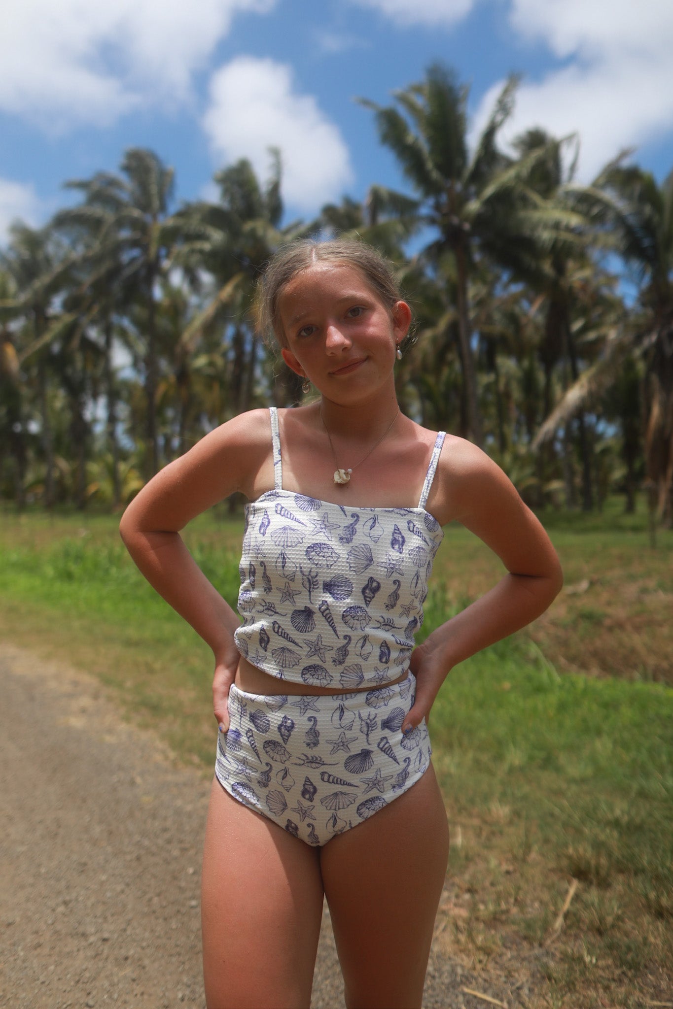 RAD SWIM Tween Saylor   Reversible Tankini   
