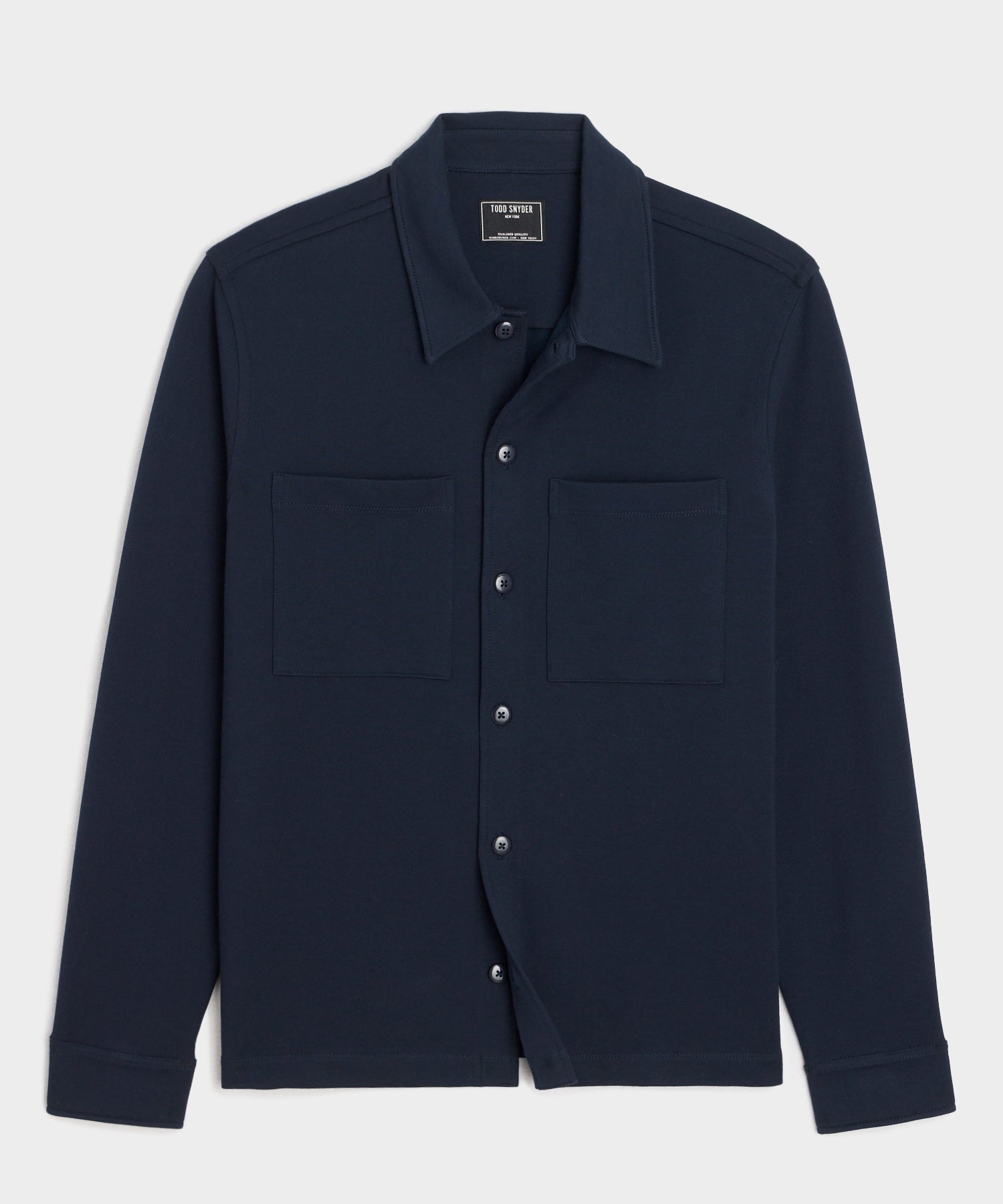 TODD SNYDER Travel Terry Two Pocket Shirt