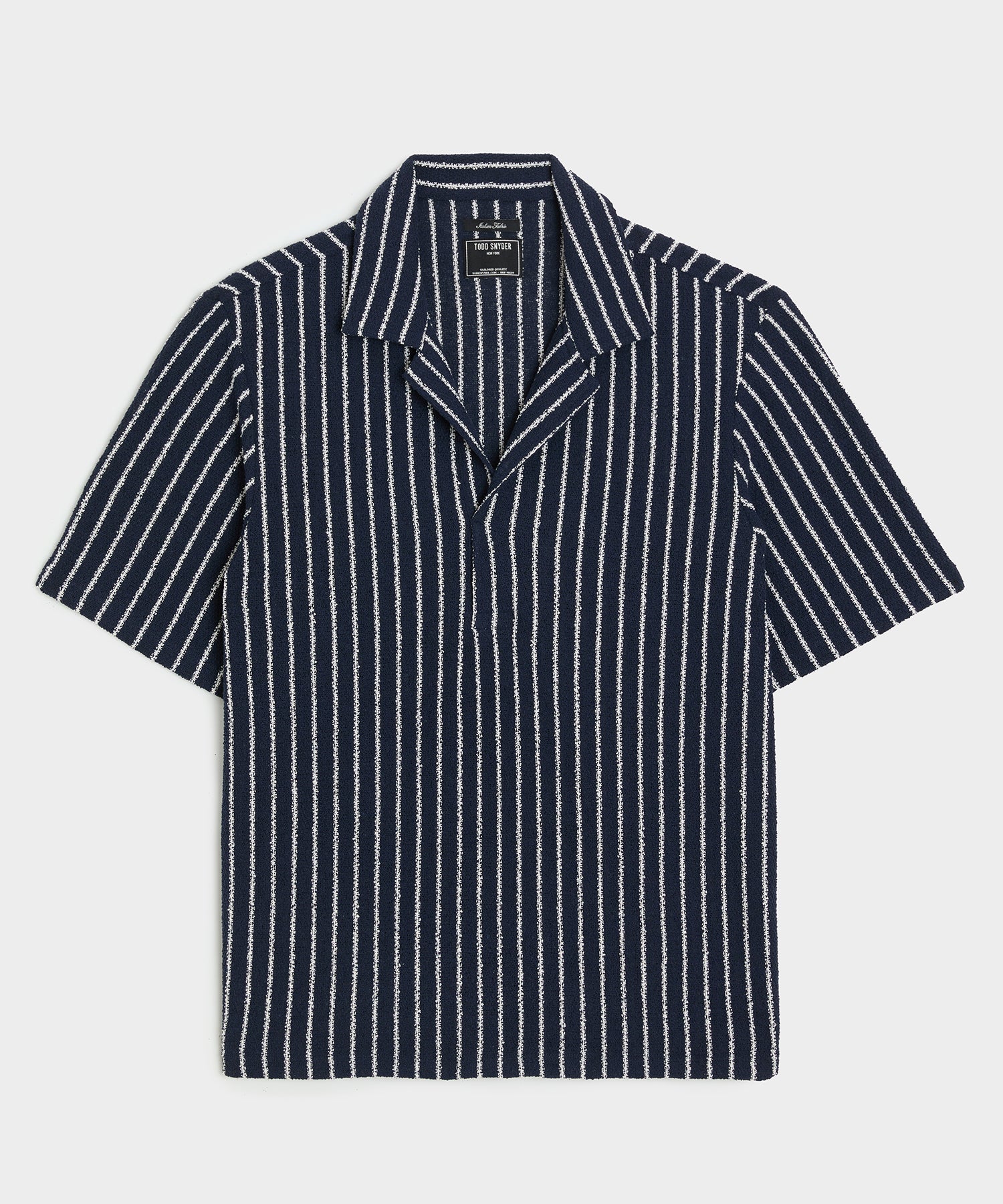 TODD SNYDER Relaxed Boucle Montauk Polo