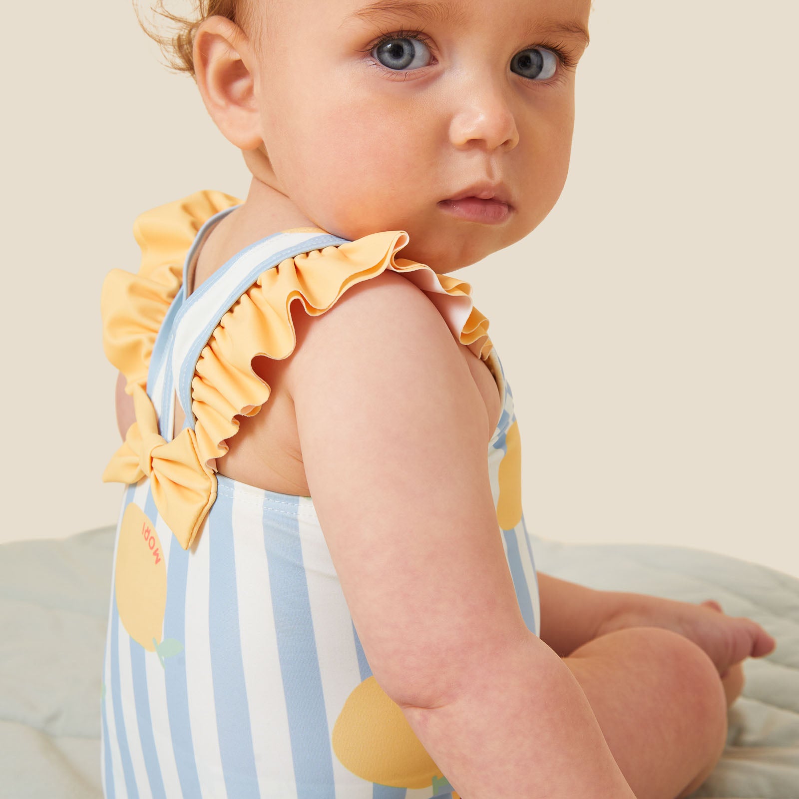 MORI Lemon Frilled Swimsuit