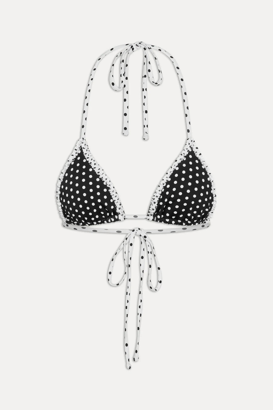 FRANKIES BIKINIS Nick Skimpy Bikini Top Classic Polka Dot