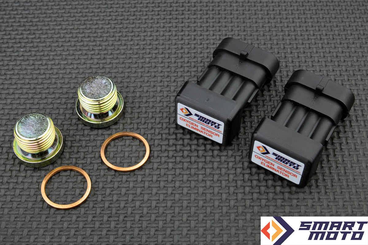 SMART MOTO DUCATI 848/EVO 2008 2013 O2 (Oxygen) Sensor eliminator kit