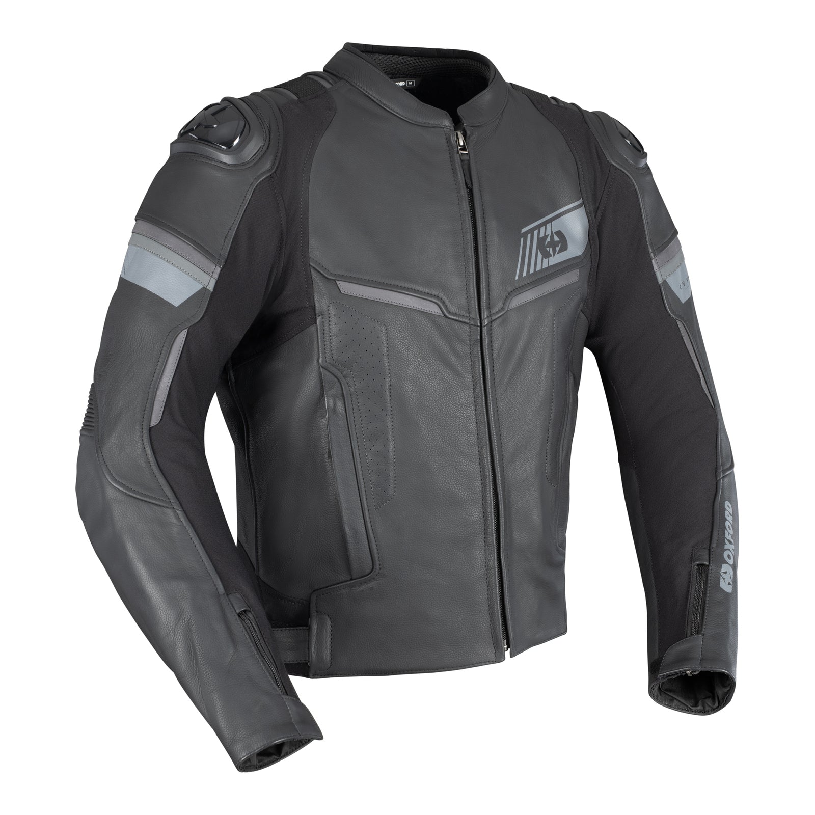 Oxford Cypher 1.0 Leather MS Jacket   Stealth Black