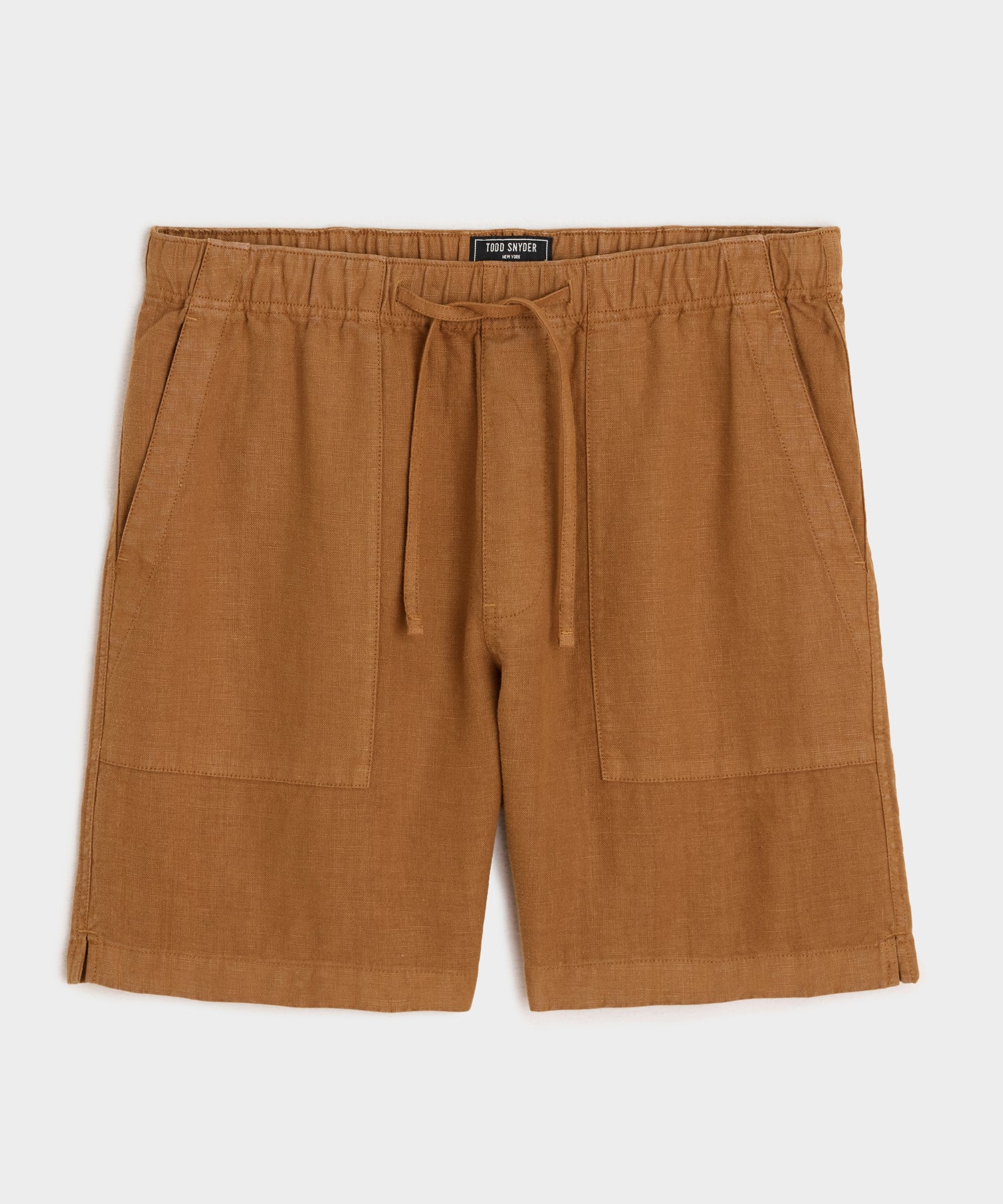TODD SNYDER 7" Linen Beach Short