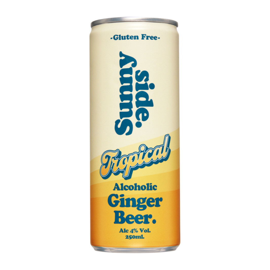 SUNNYSIDE DRINKS Sunnyside Tropical Alcoholic Ginger Beer 12 x 250ml