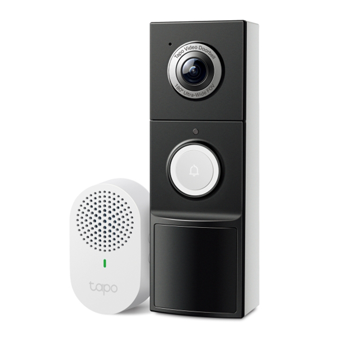 Tp Link Tapo D235   5MP Wired & Battery Video Doorbell with Chime