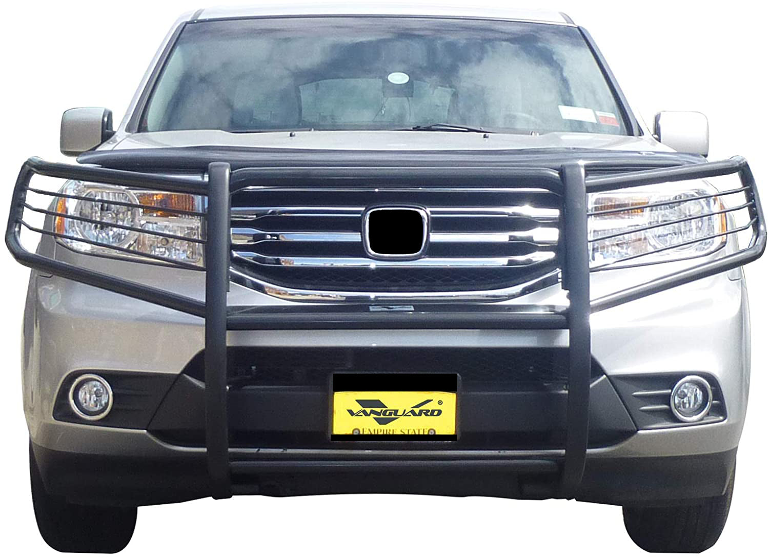 VANGUARD OFF ROAD Vanguard Black Powdercoat Front Guards Brush Guards Bumper Guard for 2015 2024 ford f 150 nan