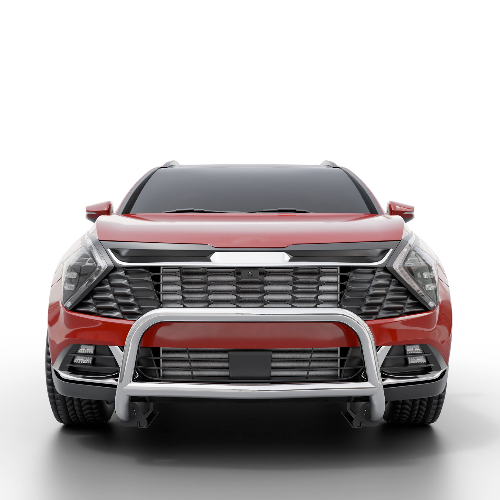 VANGUARD OFF ROAD Vanguard Stainless Steel Front Guards Bull Bars Bumper Guard for 2023 2025 kia sportage nan