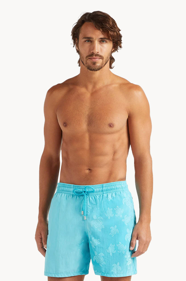 VILEBREQUIN Mens Turtle Water Reactive Swim Short