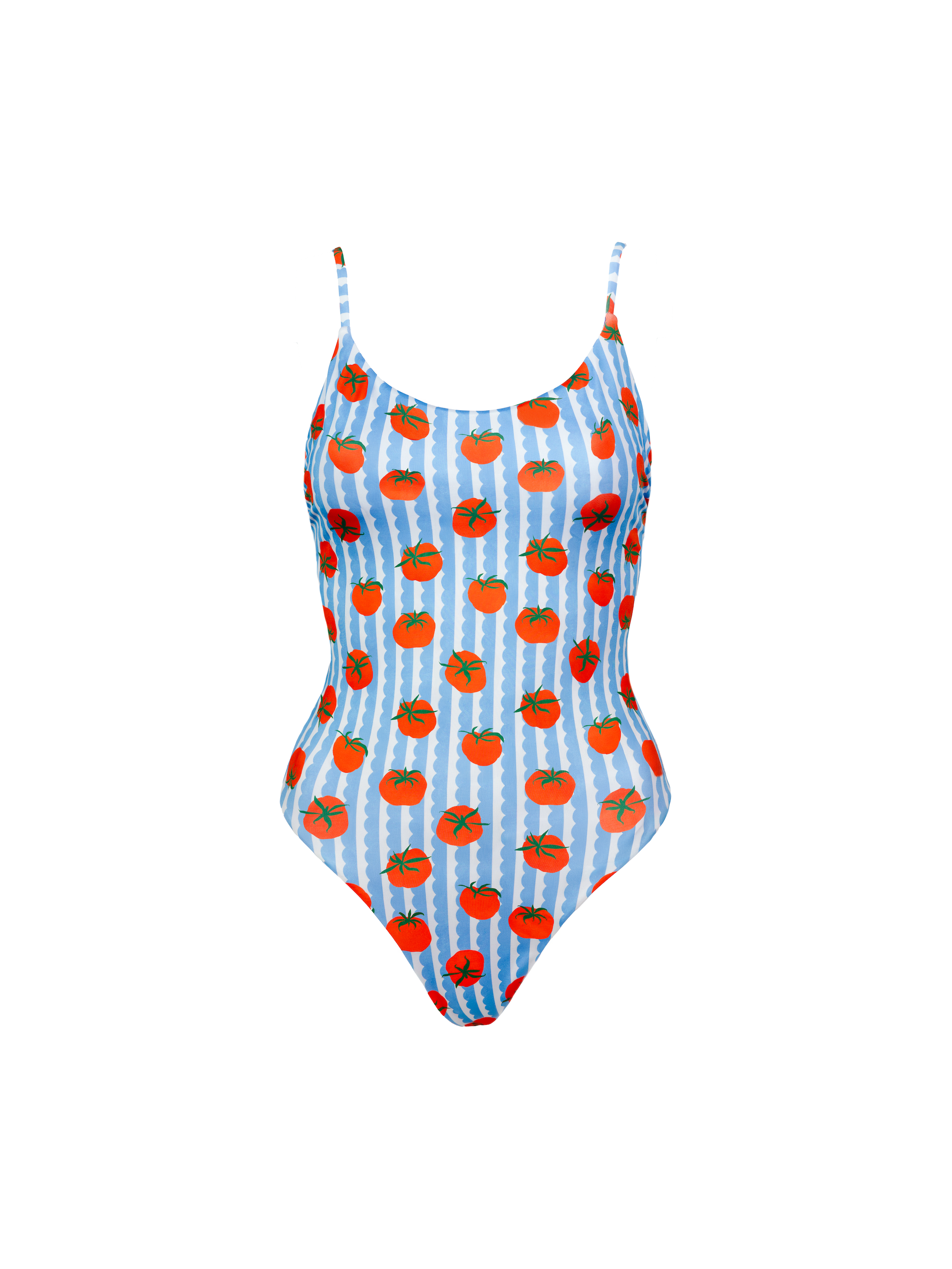 KITTY AND VIBE High Leg Scoop Neck One Piece in Noor