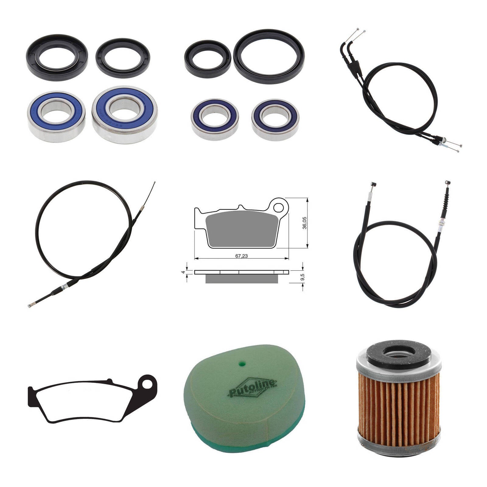 Offroad Refurb Kit   Yamaha WR250F '03 '05
