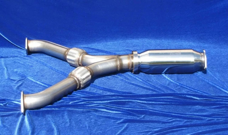 Motordyne Engineering XYZ Pipe with Resonator   Nissan Z33 350Z / Z34 370Z