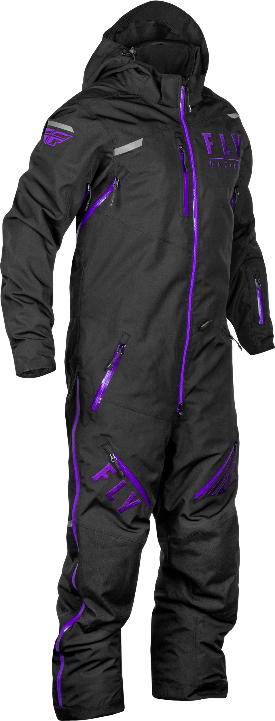FLY RACING Cobalt Shell Monosuit Black/Purple 470 4359L
