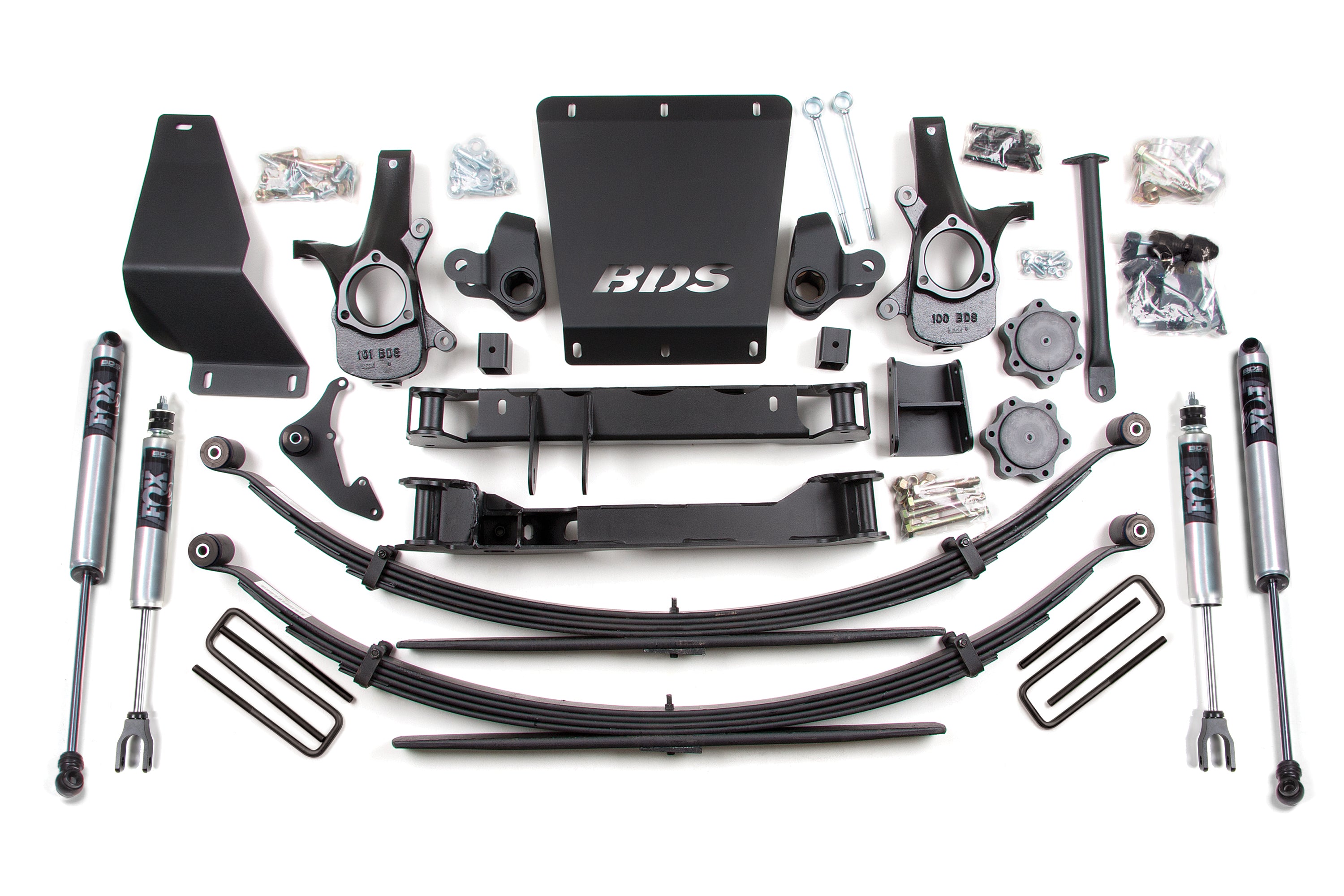 BDS SUSPENSION BDS 4.5 Inch Lift Kit Fits Chevy Silverado or Fits GMC Sierra 1500 (99 06) 4WD