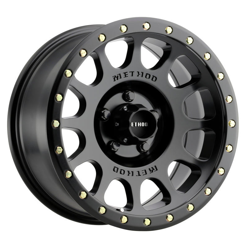 METHOD WHEELS Method MR305 NV 17x8.5 0mm Offset 5x5 94mm CB Matte Black Wheel