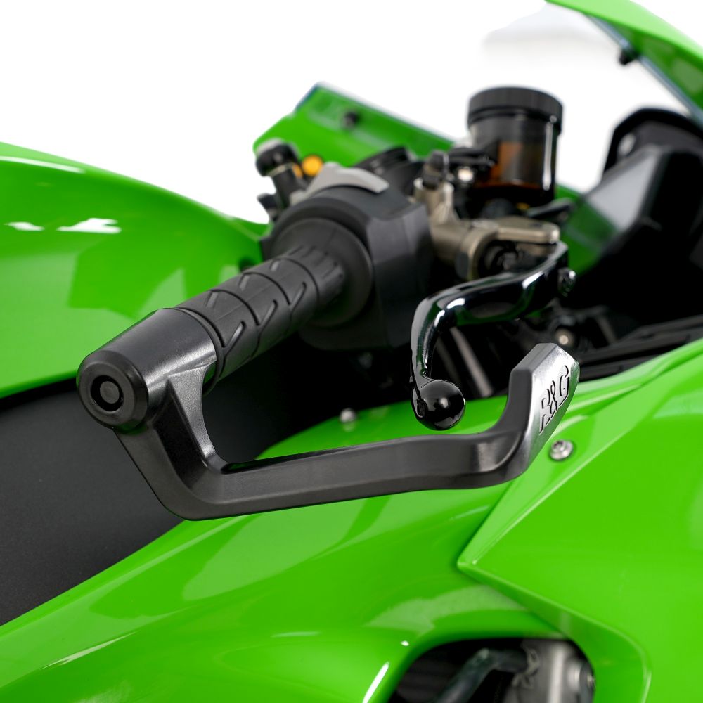 R&G Racing Black Brake Lever Guard For 2021 2024 Kawasaki Ninja ZX10R ZX1000