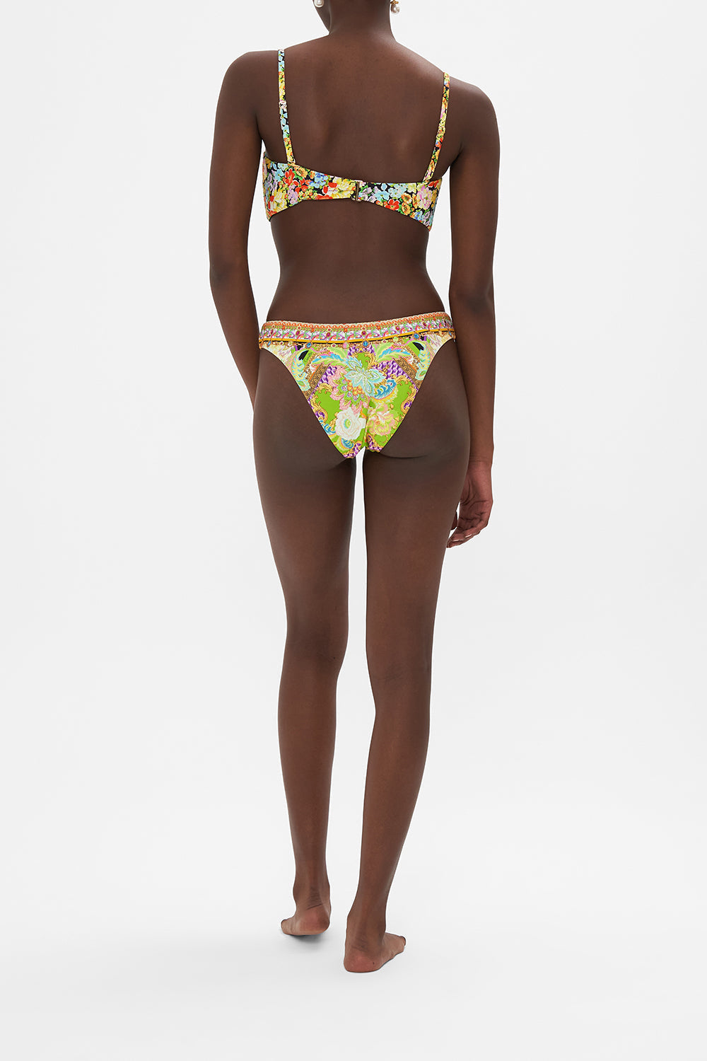 CAMILLA Wide Side High Leg Pant Sundowners In Sicily