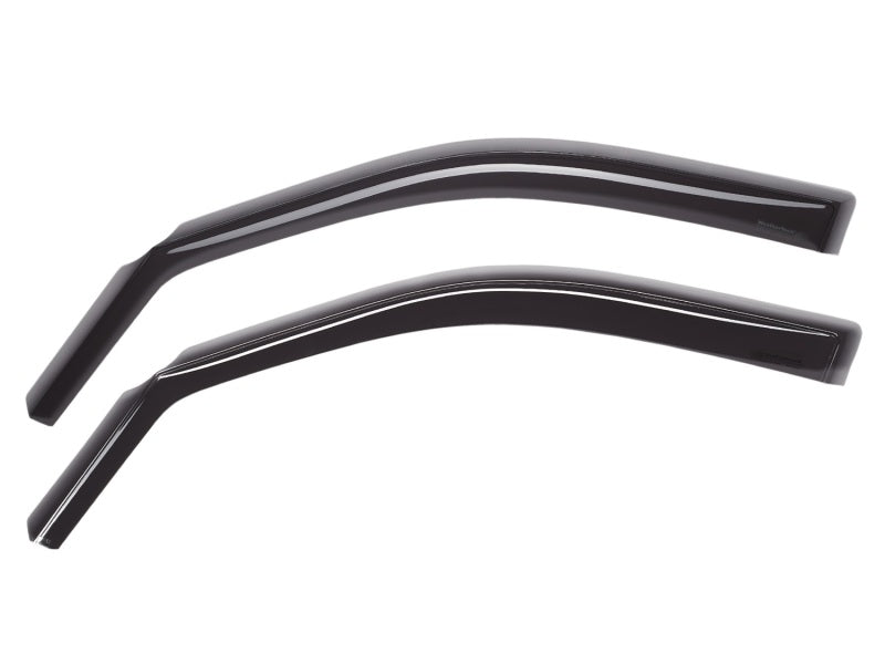WeatherTech 14 20 Nissan Rogue Front Side Window Deflectors   Dark Tint