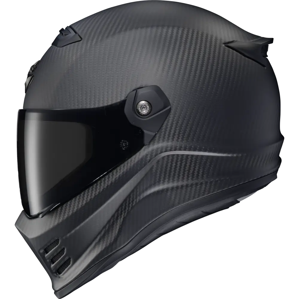 SCORPION EXO Covert Fx Carbon Full Face Helmet Matte Black 3x