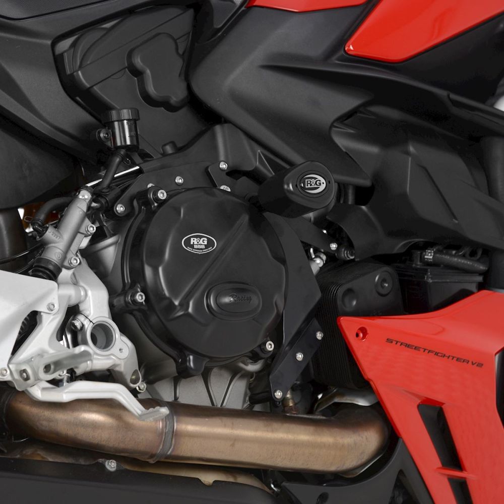 R&G Racing Engine Case Cover RHS For 2022 2024 Ducati Streetfighter V2 ECC0364R