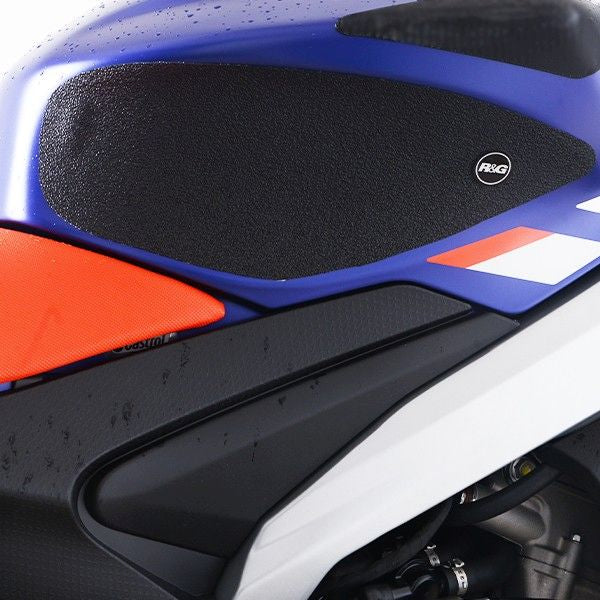 R&G Racing Clear Tank Traction Grips For 2021 2024 Aprilia RS660
