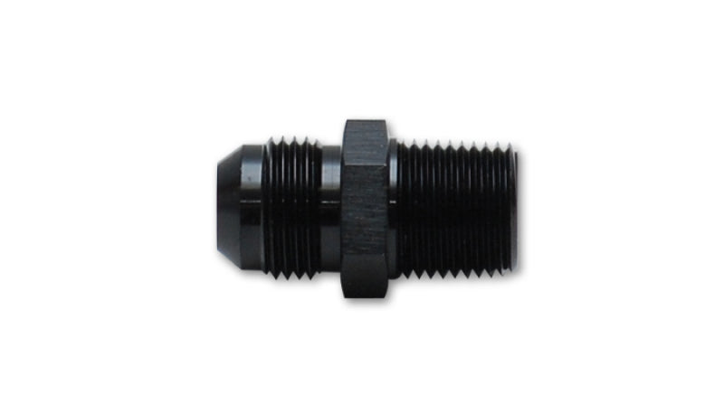 Vibrant  12AN to 3/4in NPT Straight Adapter Fitting   Aluminum