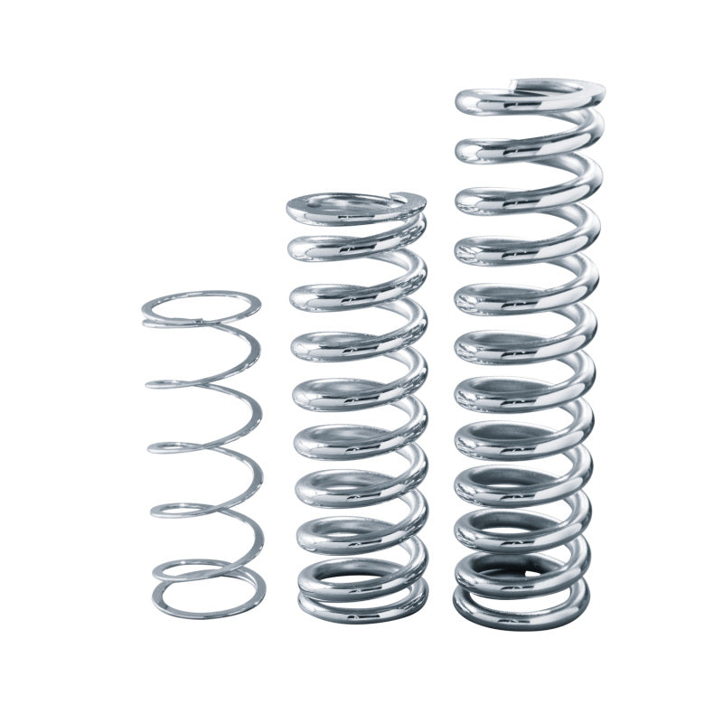 QA1 1 7/8in ID Spring   10in Length x 400lbs/in   Chrome Plated