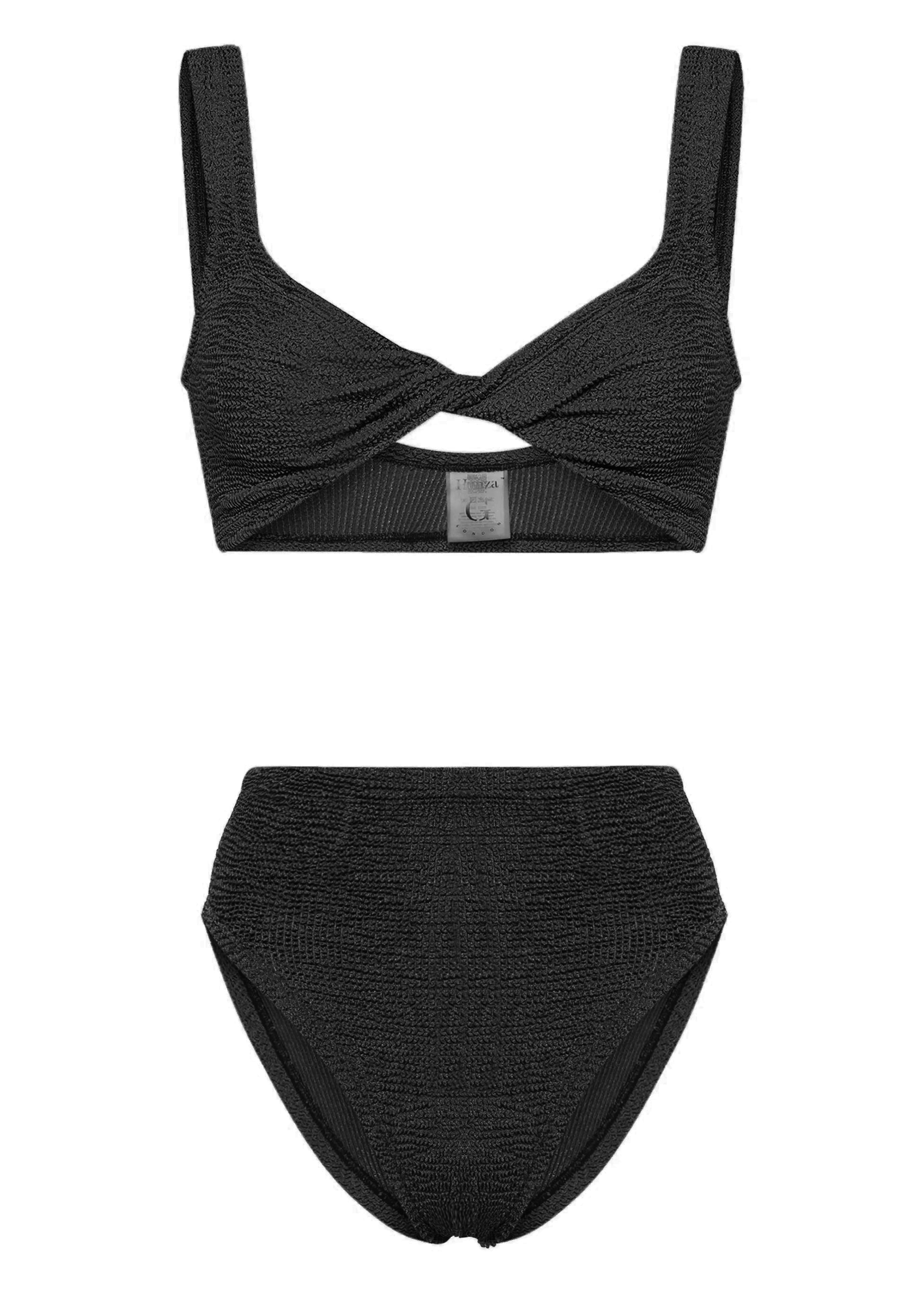 HUNZA G Jamie Bikini Black